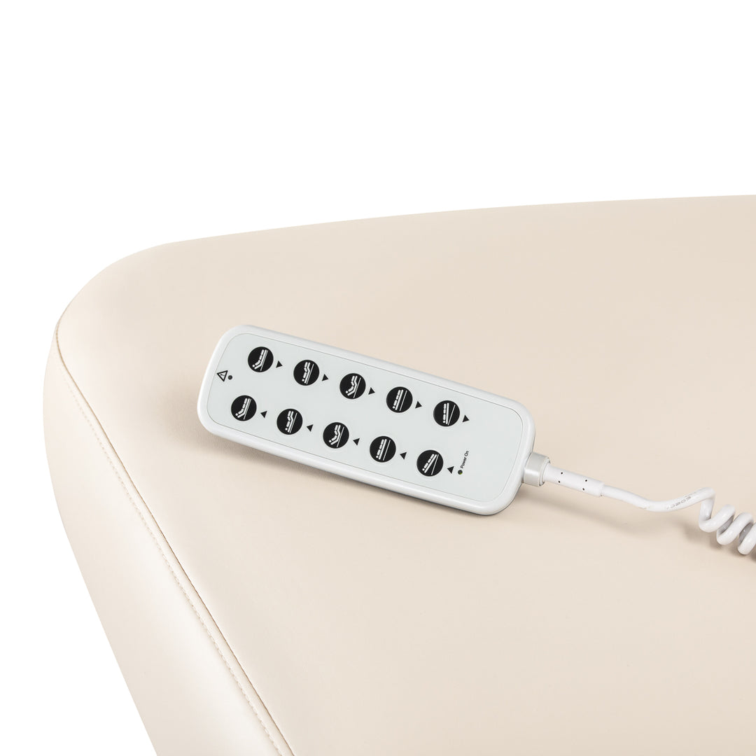Massagetafel Elektrisch Sillon Comfort Crème-Lichtbruin - afbeelding 15