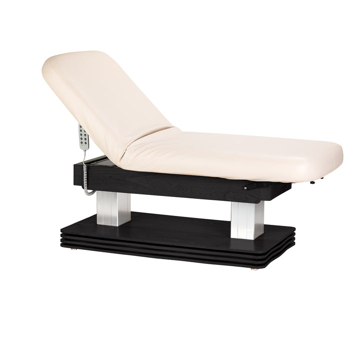 Massagetafel Elektrisch Sillon Comfort Crème-Zwart - afbeelding 2