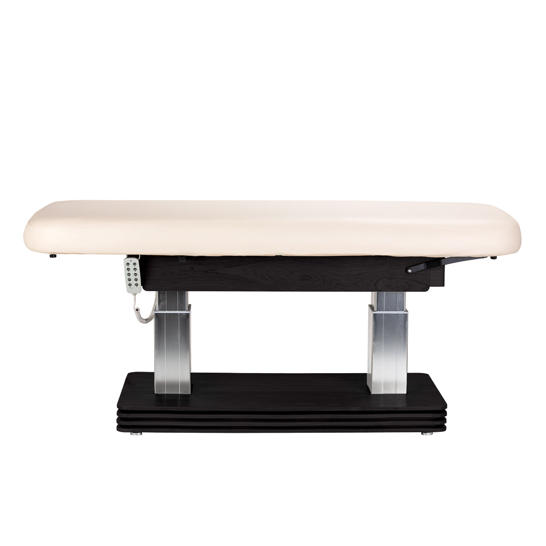 Massagetafel Elektrisch Sillon Comfort Crème-Zwart - afbeelding 6
