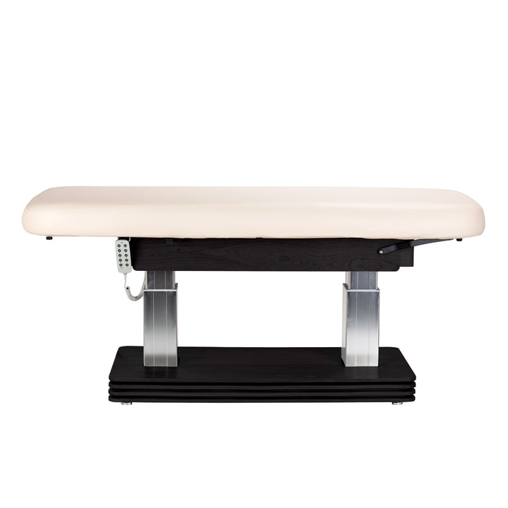 Massagetafel Elektrisch Sillon Comfort Crème-Zwart - afbeelding 6