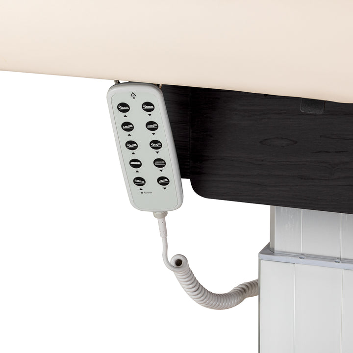 Massagetafel Elektrisch Sillon Comfort Crème-Zwart - afbeelding 7
