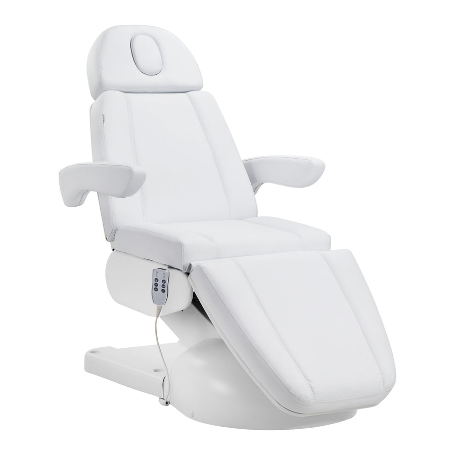 Behandelstoel Elektrisch Azzurro Lux 3 Motoren Wit