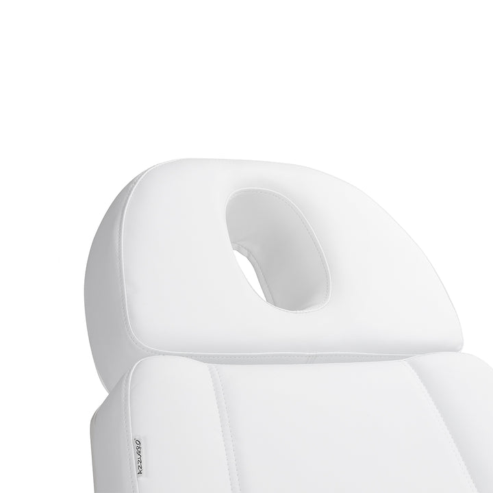 Behandelstoel Elektrisch Azzurro Lux 3 Motoren met Verwarming Wit - afbeelding 9