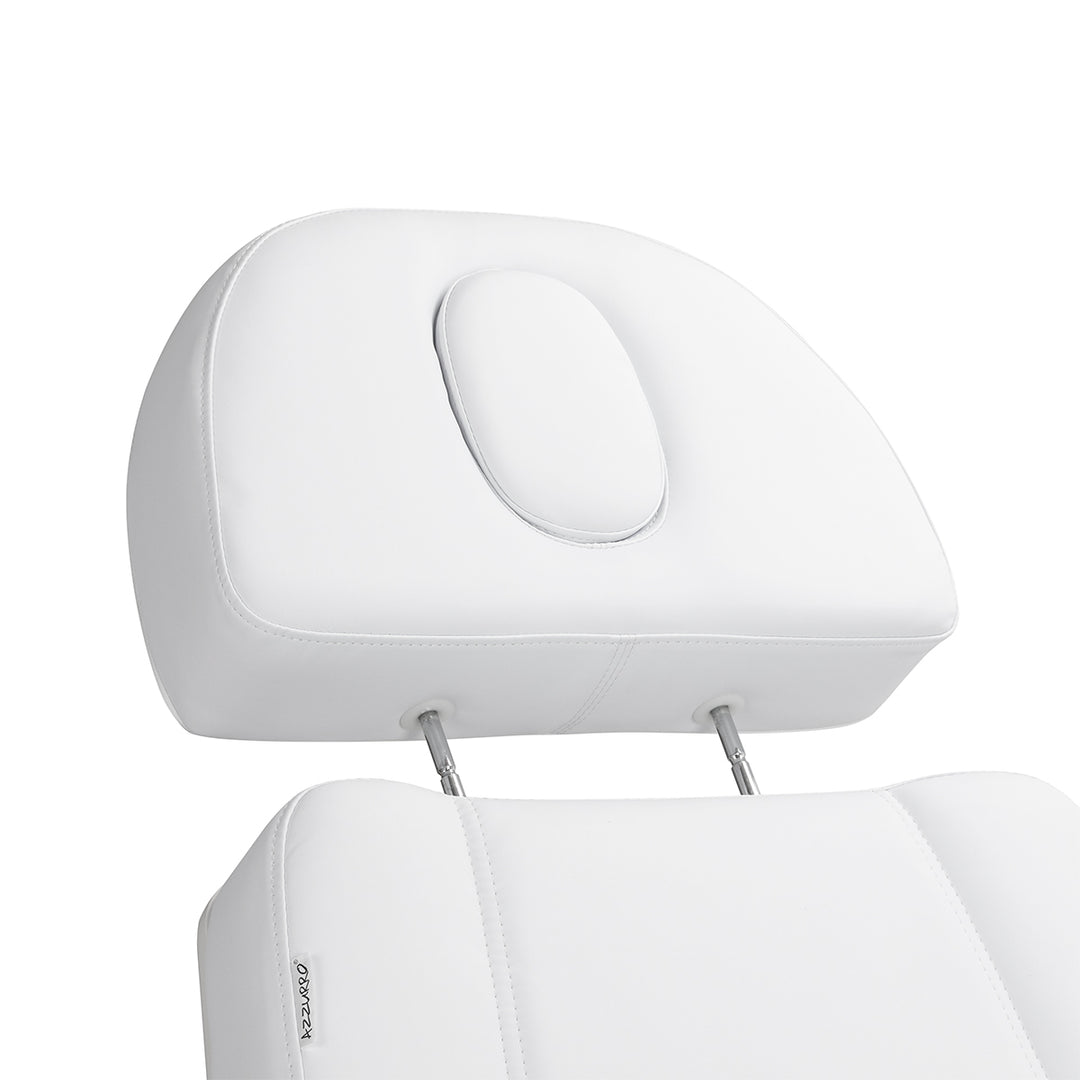 Behandelstoel Elektrisch Azzurro Lux 3 Motoren met Verwarming Wit - afbeelding 11