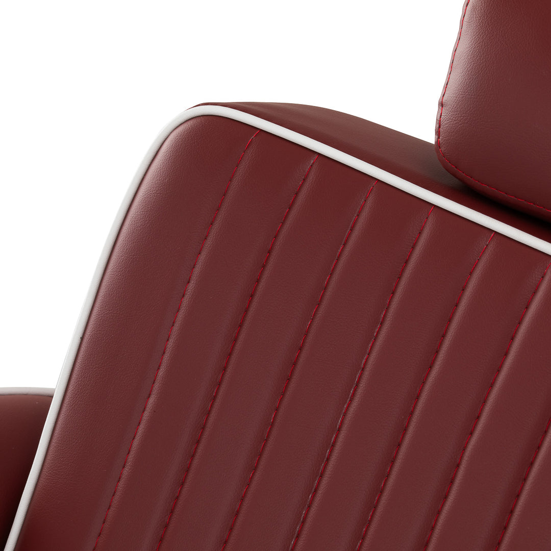 Barberstoel Gabbiano Visionerio Rood - afbeelding 13