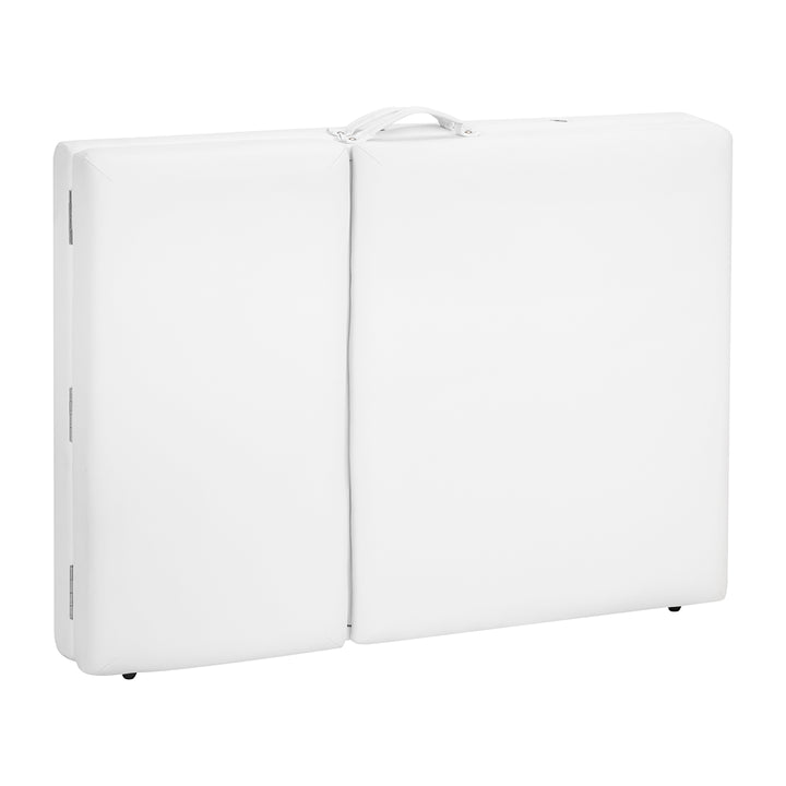 Massagetafel Inklapbaar Aluminium Balance 3 Zones Wit