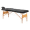 Massagetafel Inklapbaar Beukenhout Balance 3 Zones Zwart