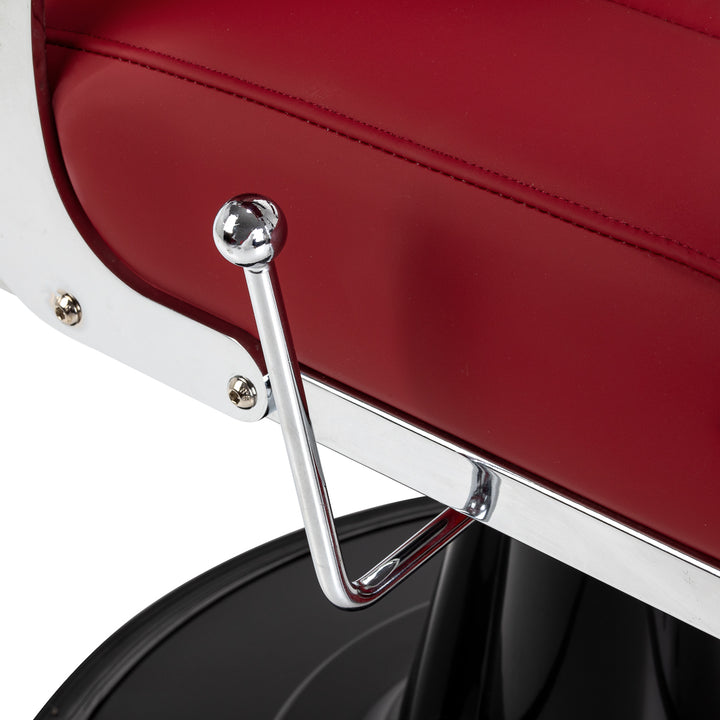 Barberstoel Gabbiano Elias Rood - afbeelding 7