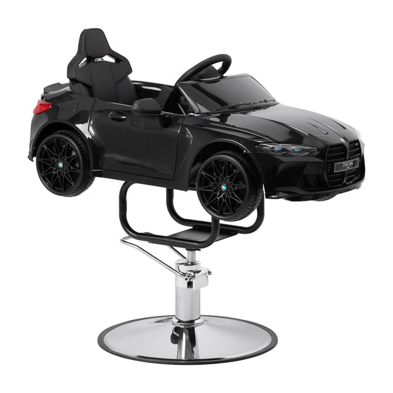 Kinderkappersstoel Auto BMW Zwart