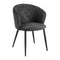 Salonstoel 4Rico Verso Zwart