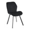 Salonstoel 4Rico Vetro Zwart