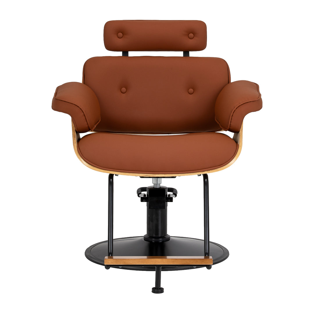 Kappersstoel Gabbiano Florence Bruin - afbeelding 3