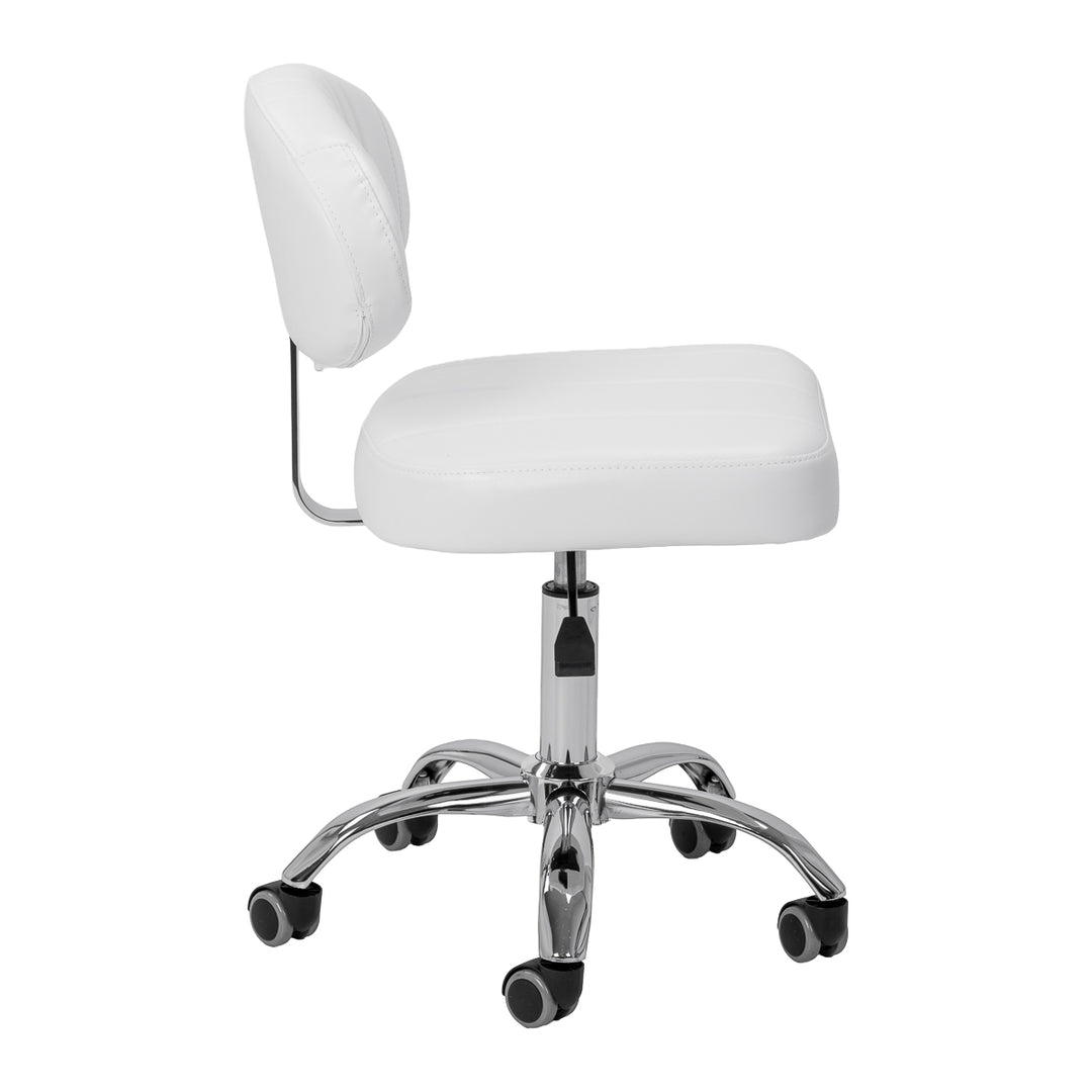 Tabouret Verstelbaar Giovanni Y08 Wit - afbeelding 2