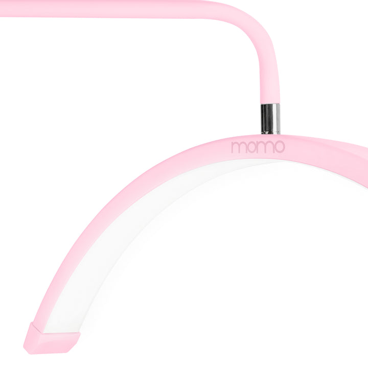 Wimperlamp LED met Statief en Instelbare Kleur- en Lichtintensiteit Momo Moon MX6 Roze