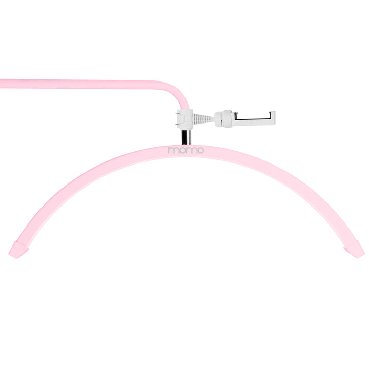 Wimperlamp LED met Statief en Instelbare Kleur- en Lichtintensiteit Momo Moon MX6 Roze - afbeelding 2