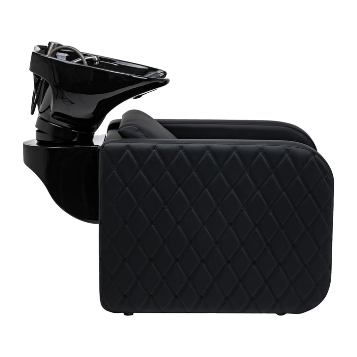 Wasunit Gabbiano Sylvia Plus met Elektrische Beensteun en Massage Zwart - afbeelding 6