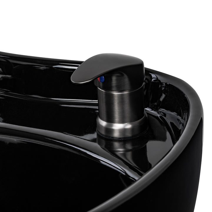 Wasunit Gabbiano Sylvia Plus met Elektrische Beensteun en Massage Zwart - afbeelding 16