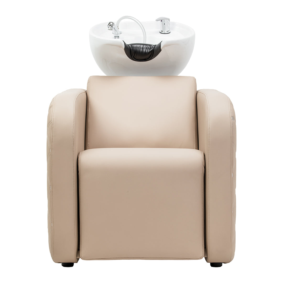 Wasunit Gabbiano Sylvia Plus met Elektrische Beensteun en Massage Beige - afbeelding 5