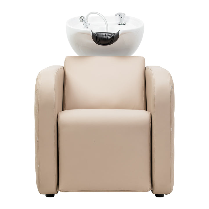 Wasunit Gabbiano Sylvia Plus met Elektrische Beensteun en Massage Beige - afbeelding 5