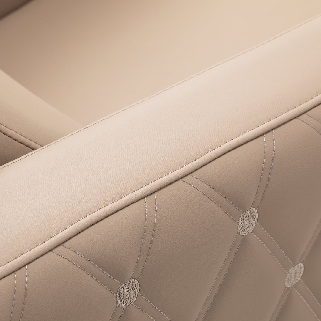 Wasunit Gabbiano Sylvia Plus met Elektrische Beensteun en Massage Beige - afbeelding 12