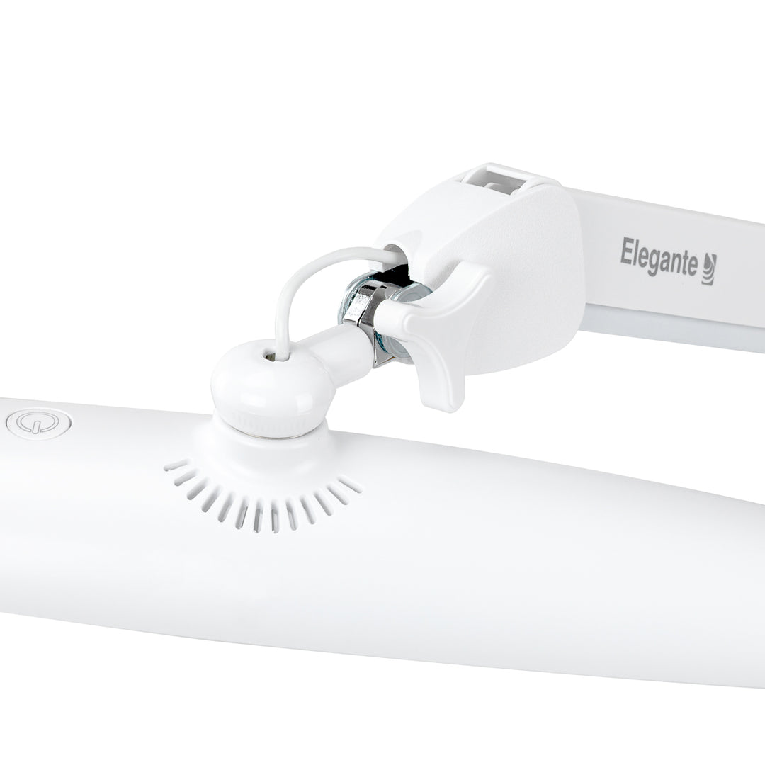LED Lamp Schoonheidssalon met Klem Elegante Wit - afbeelding 3
