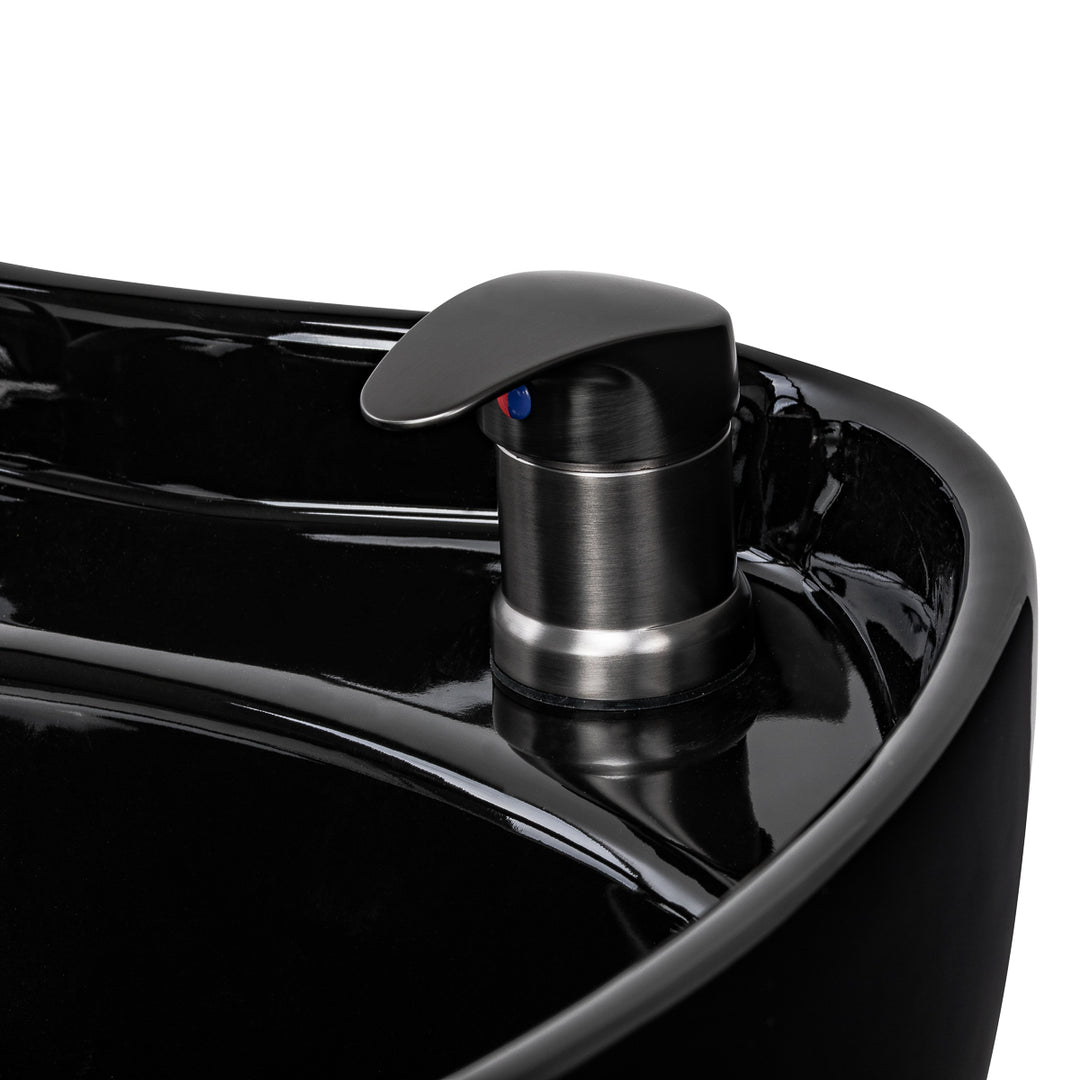 Wasunit Gabbiano Ines met Elektrische Beensteun en Massage Zwart - afbeelding 11