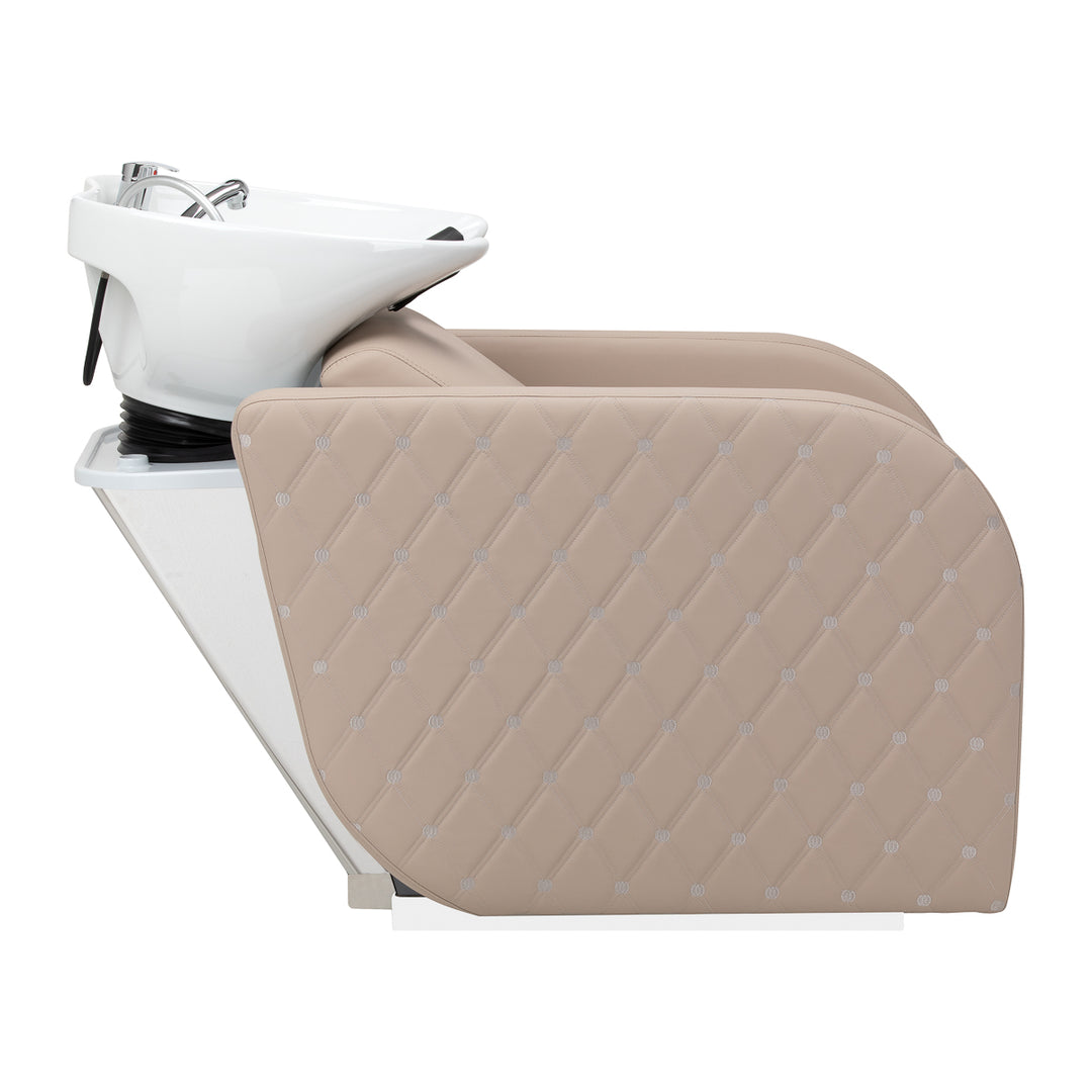 Wasunit Gabbiano Ines met Elektrische Beensteun en Massage Beige - afbeelding 4