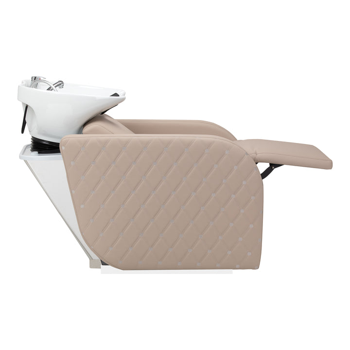 Wasunit Gabbiano Ines met Elektrische Beensteun en Massage Beige - afbeelding 6