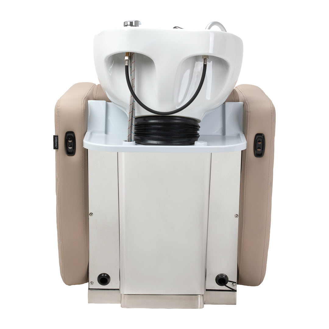 Wasunit Gabbiano Ines met Elektrische Beensteun en Massage Beige - afbeelding 8