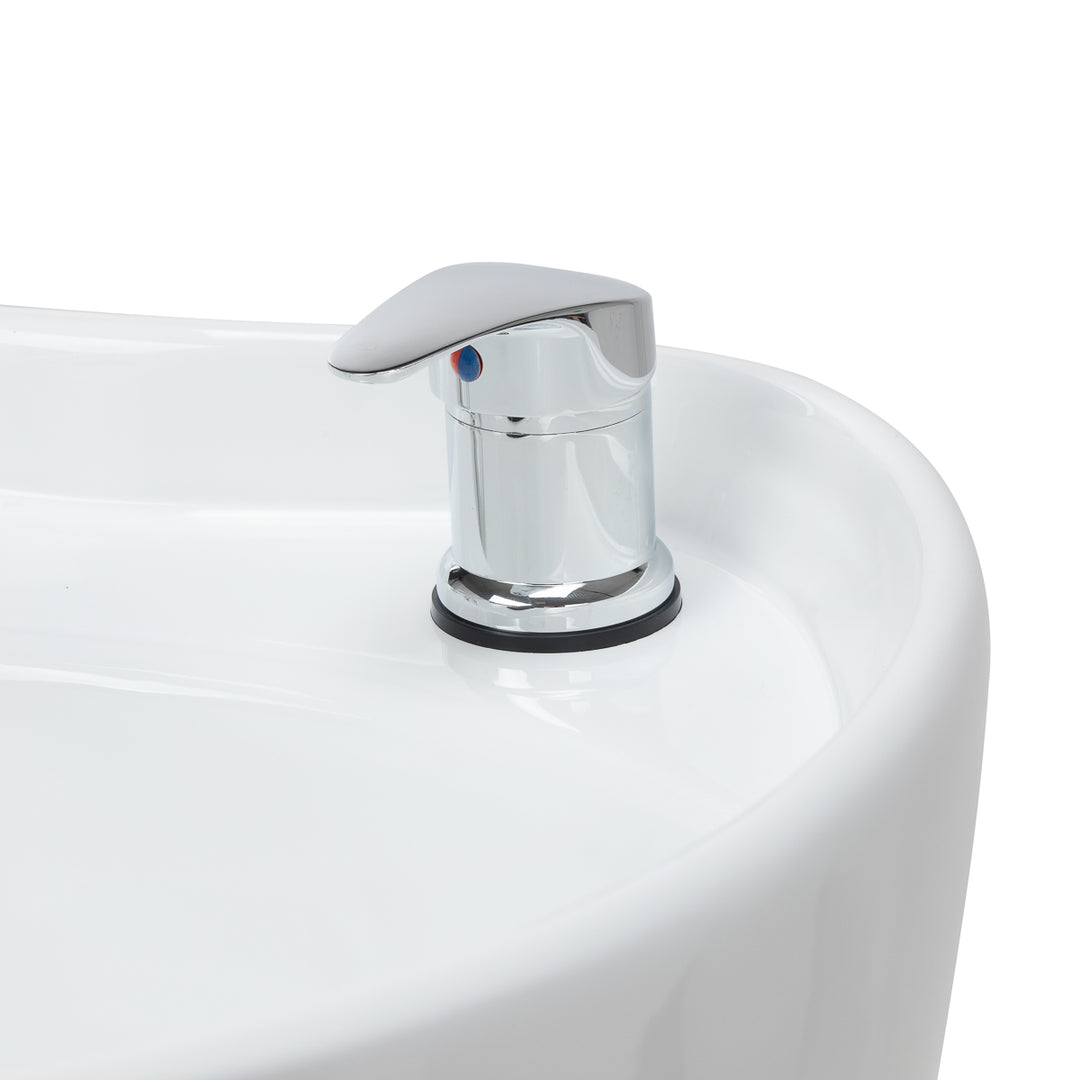 Wasunit Gabbiano Ines met Elektrische Beensteun en Massage Beige - afbeelding 11