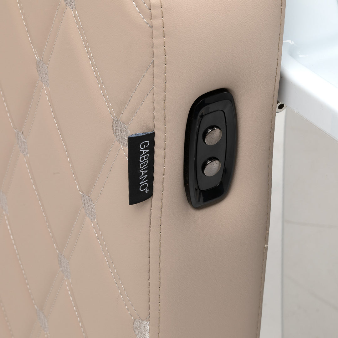 Wasunit Gabbiano Ines met Elektrische Beensteun en Massage Beige - afbeelding 13