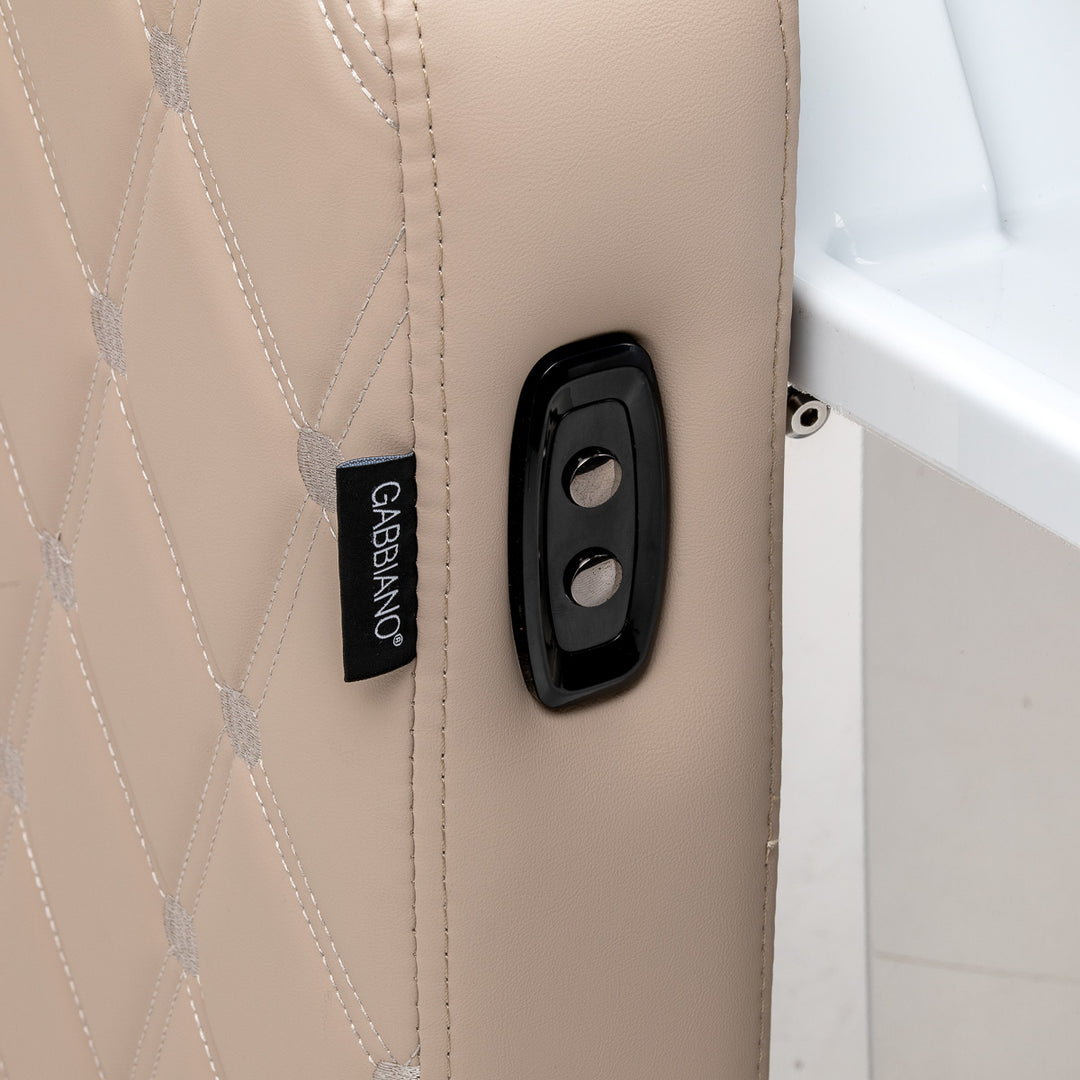 Wasunit Gabbiano Ines met Elektrische Beensteun en Massage Beige - afbeelding 14