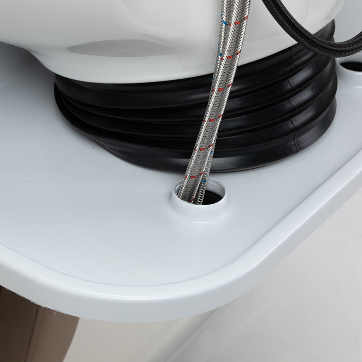 Wasunit Gabbiano Ines met Elektrische Beensteun en Massage Beige - afbeelding 16