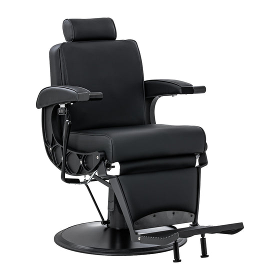 Barberstoel Gabbiano Continental met Massage Zwart