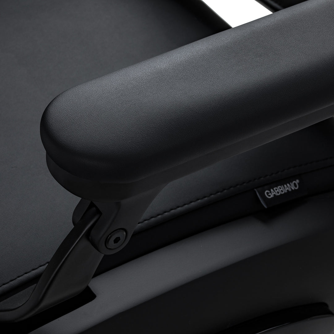 Barberstoel Gabbiano Francesco met Massage Zwart-Zwart - afbeelding 7