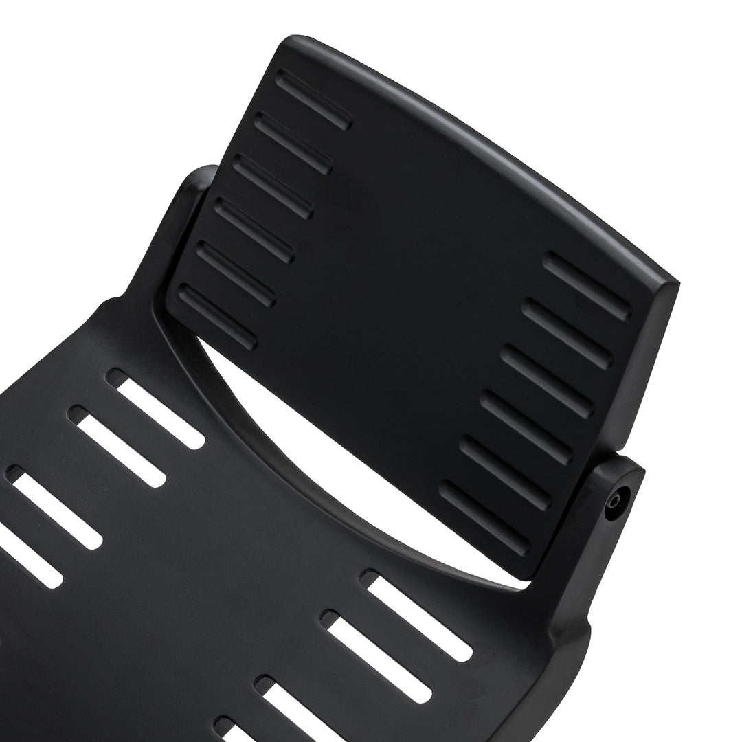Barberstoel Gabbiano Francesco met Massage Zwart-Zwart - afbeelding 9