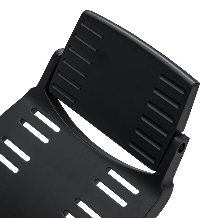 Barberstoel Gabbiano Francesco met Massage Zwart-Zwart - afbeelding 9
