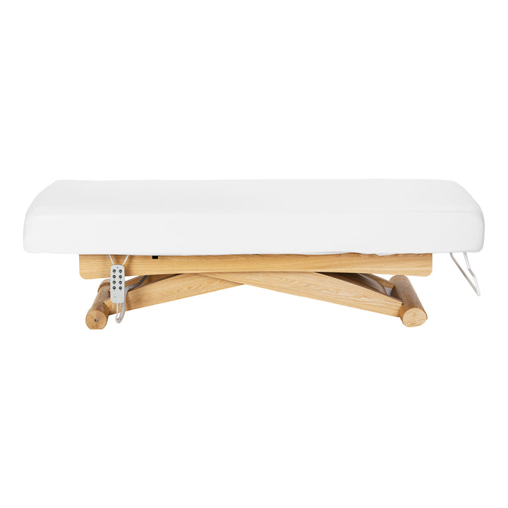 Massagetafel Elektrisch Sillon Siesta Wit-Lichtbruin - afbeelding 5