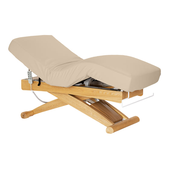 Electric Massage Table Sillon Siesta - Beige & Light Brown