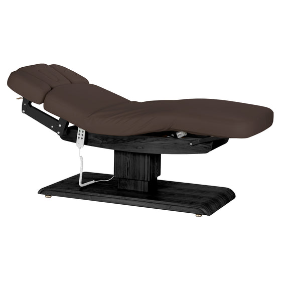 Electric Massage Table Sillon Relax - Dark Brown & Black