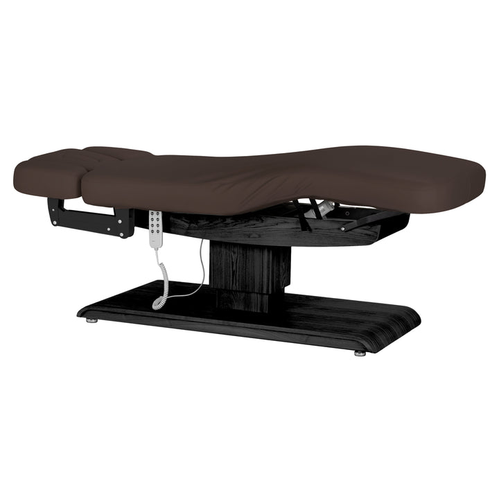 Massagetafel Elektrisch Sillon Relax Donkerbruin-Zwart - afbeelding 3
