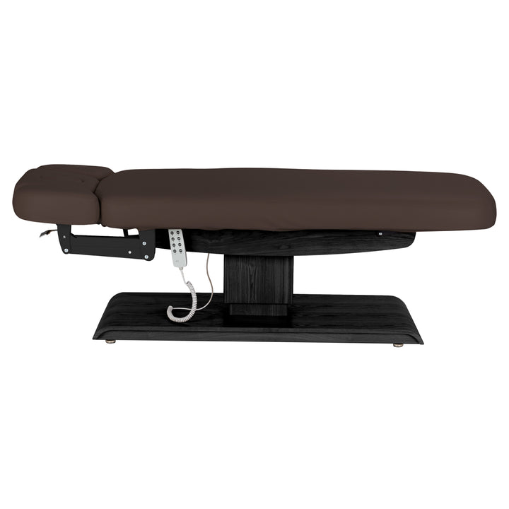 Massagetafel Elektrisch Sillon Relax Donkerbruin-Zwart - afbeelding 5