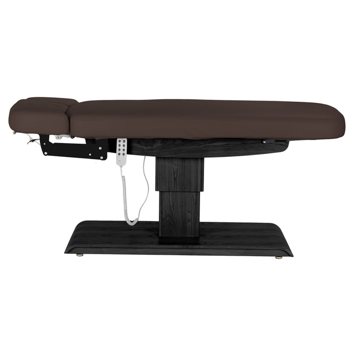 Massagetafel Elektrisch Sillon Relax Donkerbruin-Zwart - afbeelding 6