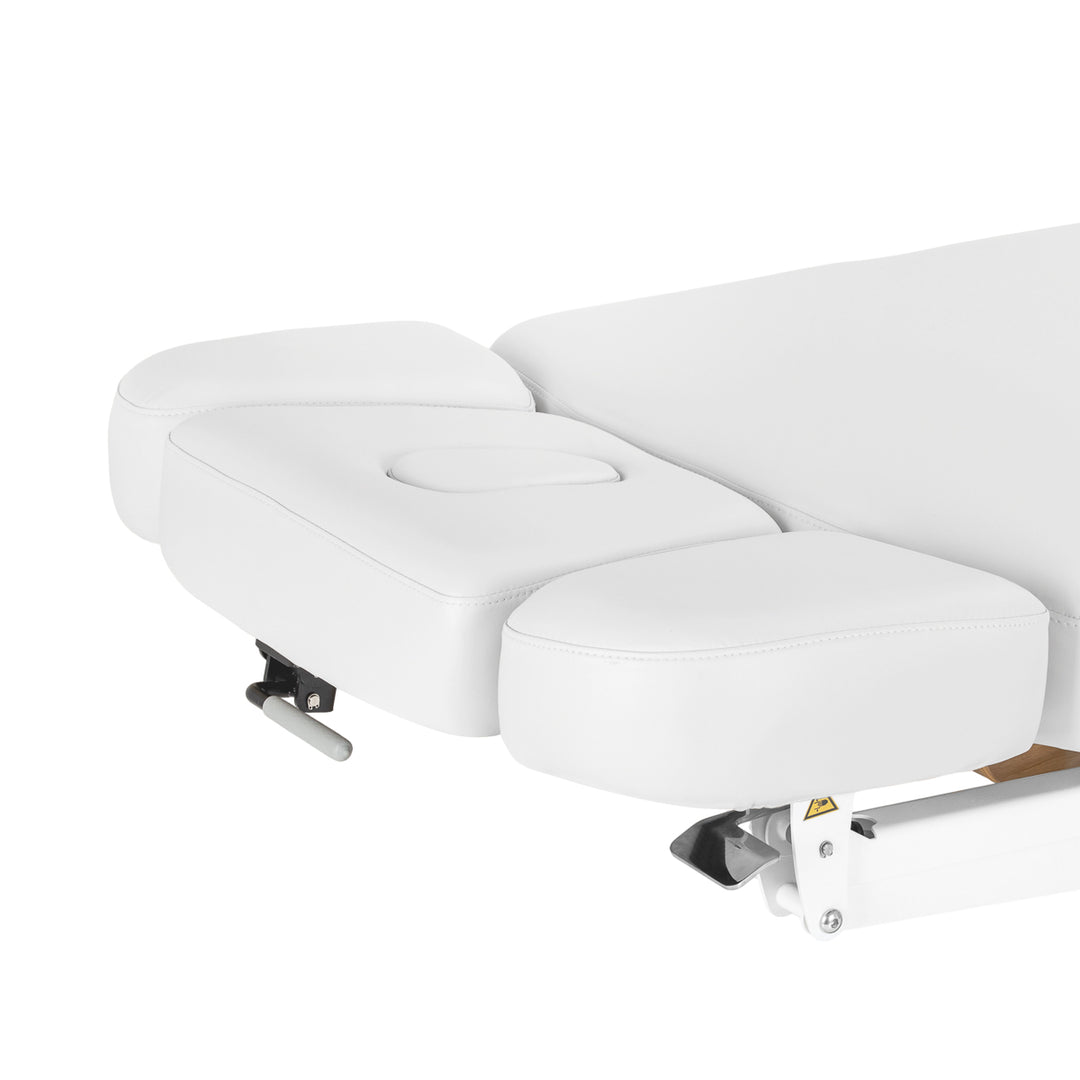 Massagetafel Elektrisch Sillon Relax Wit-Lichtbruin - afbeelding 13