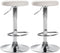 Set of 2 Bar Stools 109 - White