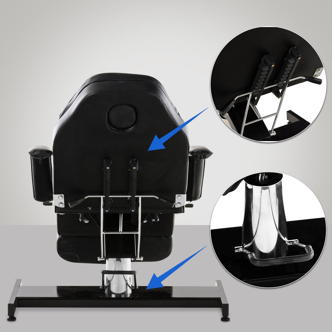 Behandelstoel Hydraulisch 102 Pedi Zwart - afbeelding 5