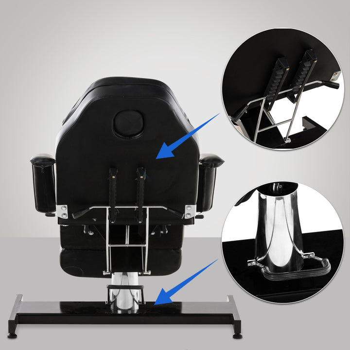 Behandelstoel Hydraulisch 102 Pedi Zwart - afbeelding 5