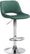 Bar Stool 106, Adjustable, Swivelling - Green