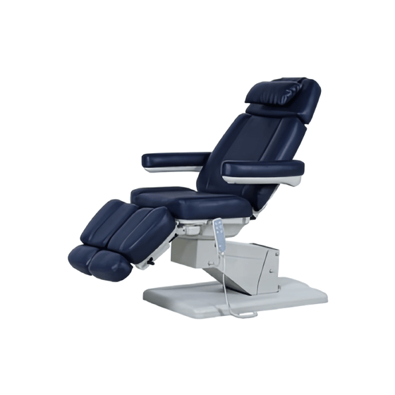 Behandelstoel Elektrisch P Clinic Jupiter 3 Azur Blauw