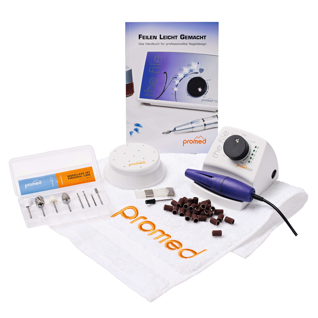 Pedicuremotor Promed The File 620 Deluxe Set 43-delig